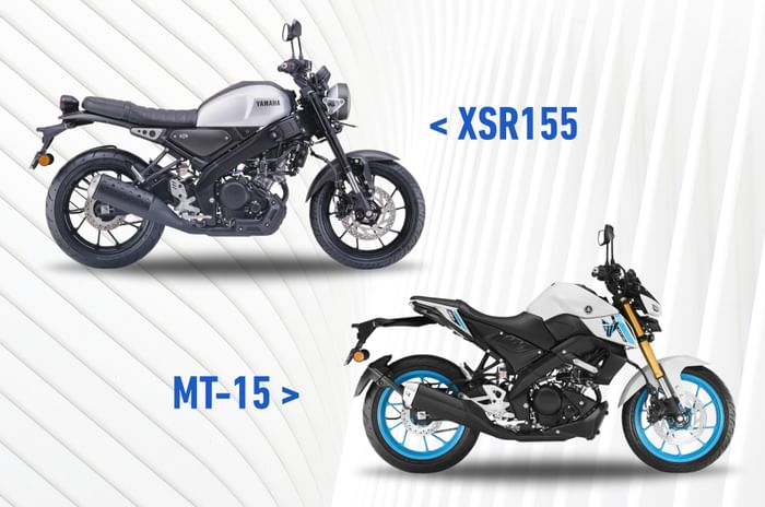Yamaha XSR155 vs MT-15: price and differences explained